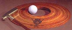 The Infinite Hole Putting cup.  Click to watch putting movie.