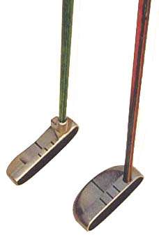 Wild Mountain Golf's Milled and Red Softface Putters